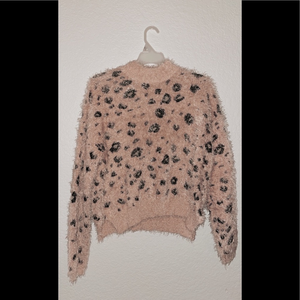 Fuzzy Cheetah Shirt